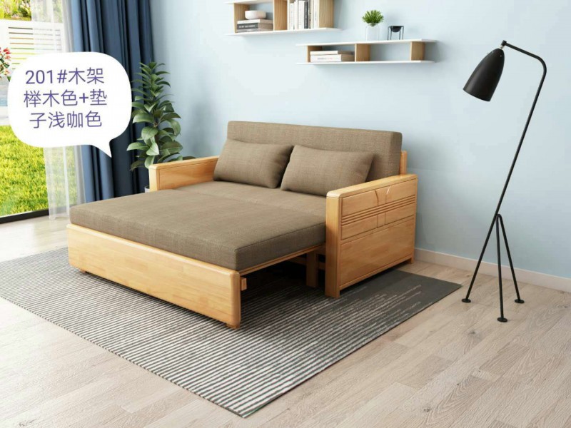 江西南康木公子沙發床10