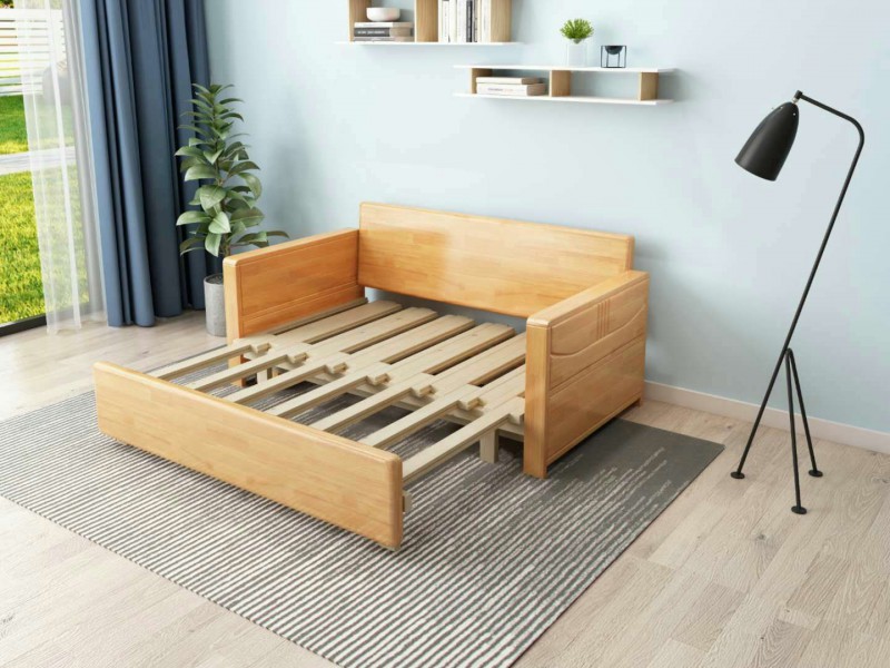 江西南康木公子沙發床12