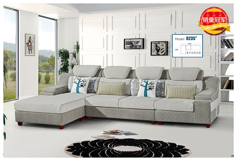 布郎玉品布藝沙發36