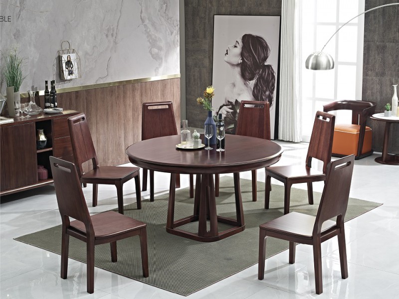 圓桌A201、西餐椅A01