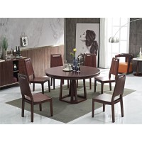 華民盛現(xiàn)代輕奢圓桌A201、西餐椅A01