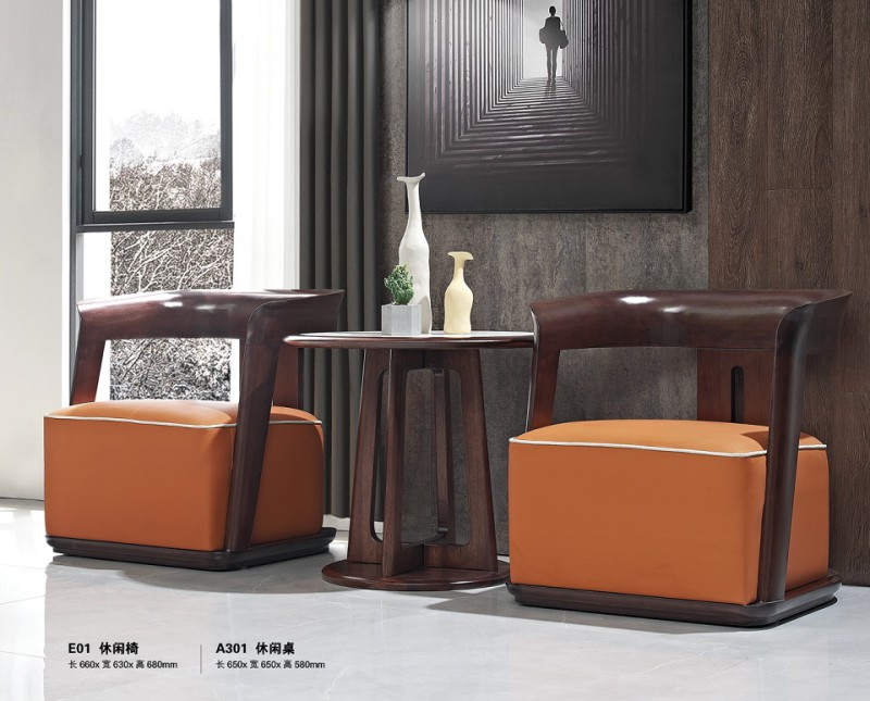 休閑椅E01、休閑桌A301