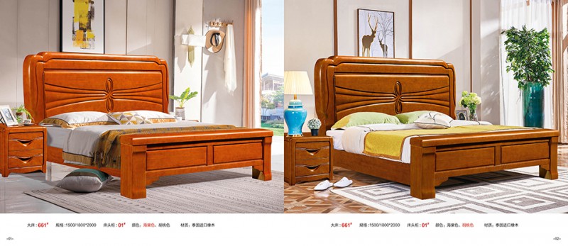 江西南康實(shí)木床、橡木床產(chǎn)品1