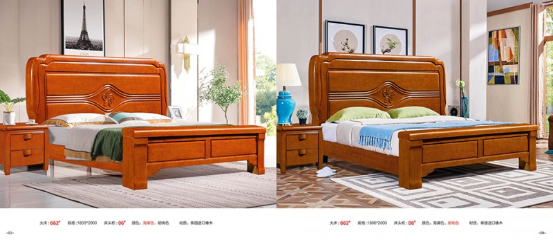 江西南康實(shí)木床、橡木床產(chǎn)品2