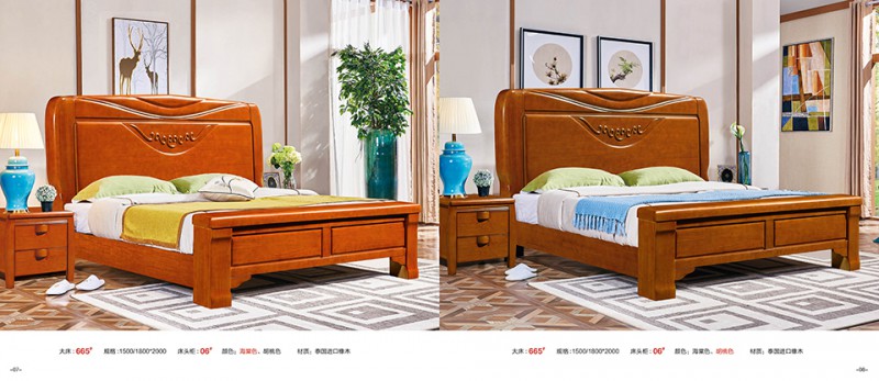 江西南康實(shí)木床、橡木床產(chǎn)品4