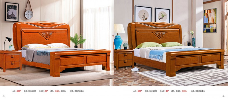 江西南康實(shí)木床、橡木床產(chǎn)品6