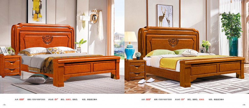 江西南康實(shí)木床、橡木床產(chǎn)品7