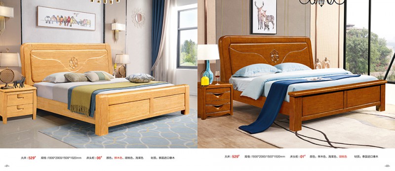 江西南康實(shí)木床、橡木床產(chǎn)品11