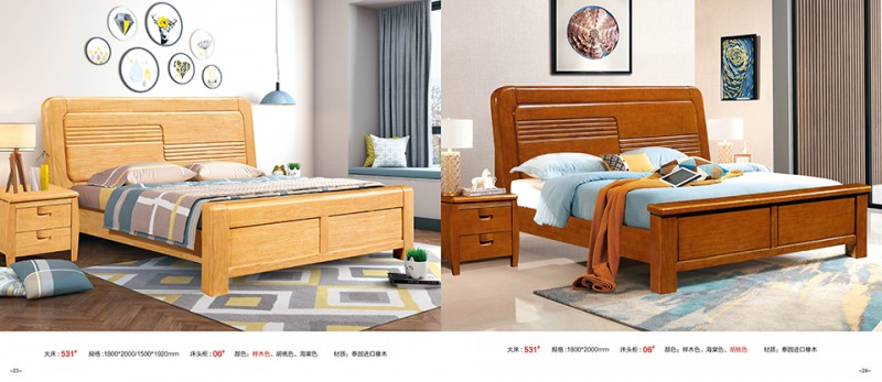 江西南康實(shí)木床、橡木床產(chǎn)品13