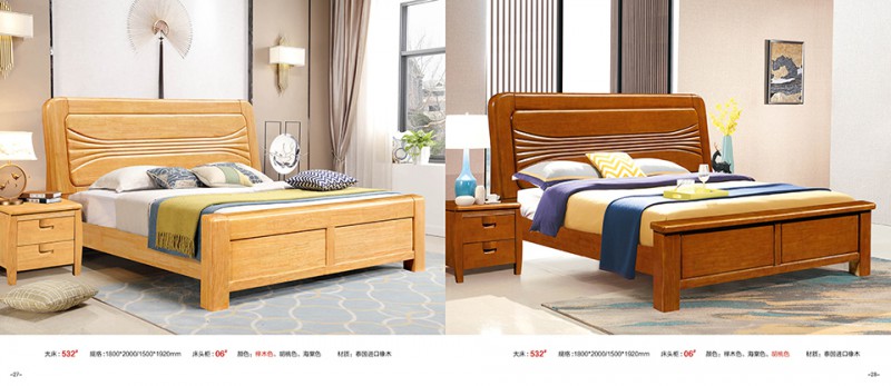 江西南康實(shí)木床、橡木床產(chǎn)品14