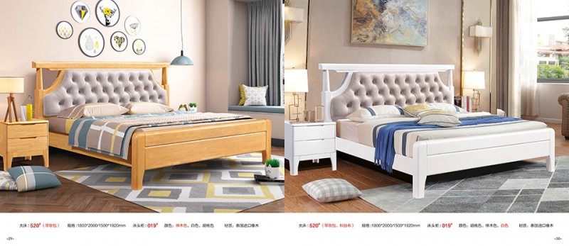 江西南康實(shí)木床、橡木床產(chǎn)品15