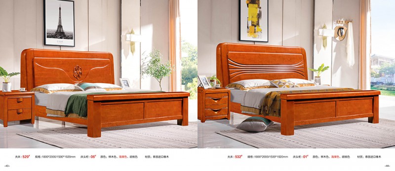 江西南康實(shí)木床、橡木床產(chǎn)品22