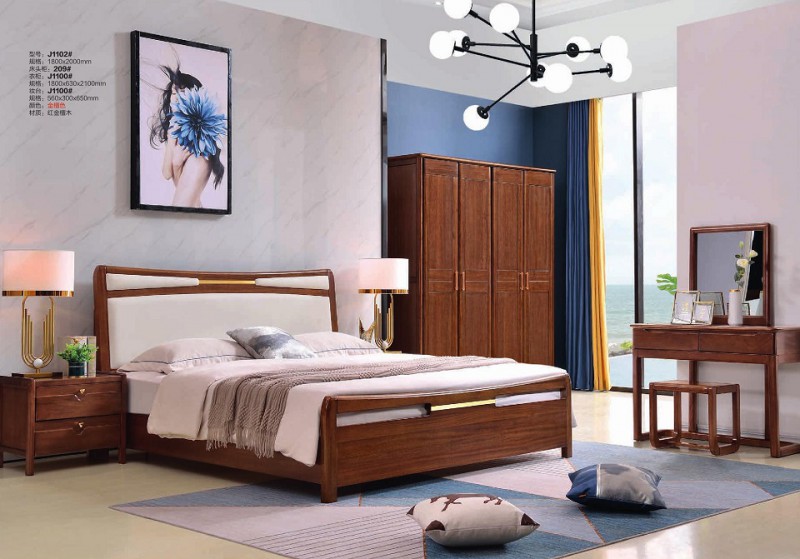 金元寶家具大床J1102#