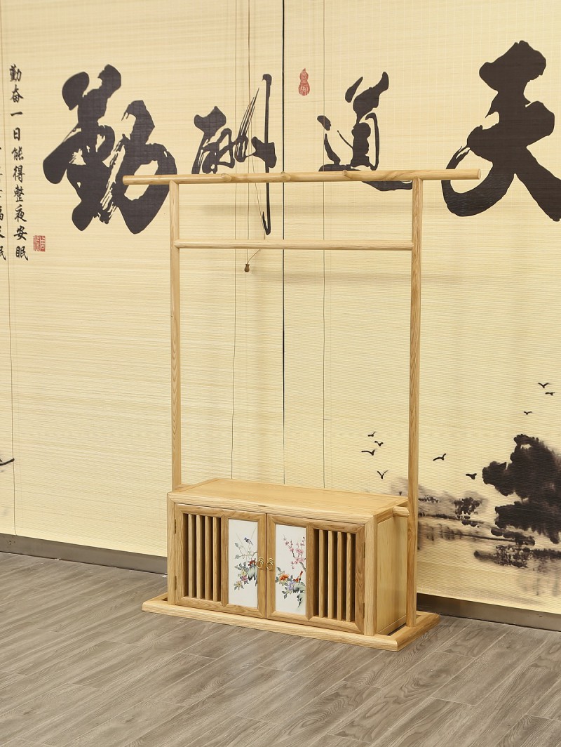 新中式禪意北美白蠟木家具26