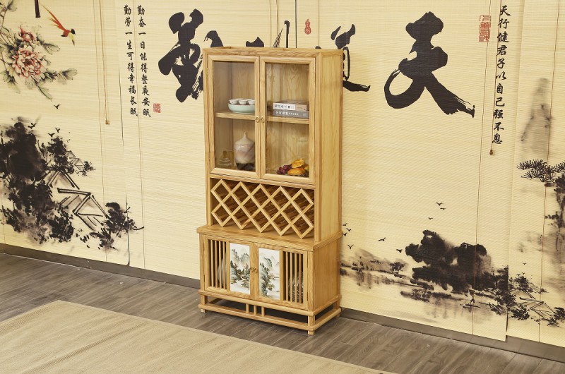 新中式禪意北美白蠟木家具23