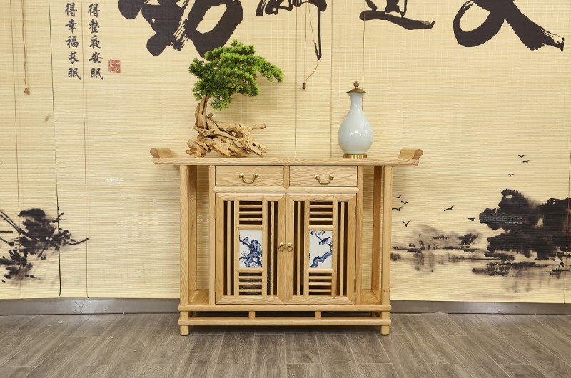 新中式禪意北美白蠟木家具21