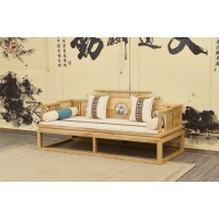 菲百年新中式禪意北美白蠟木家具15