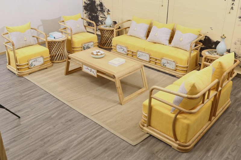 新中式禪意北美白蠟木家具12