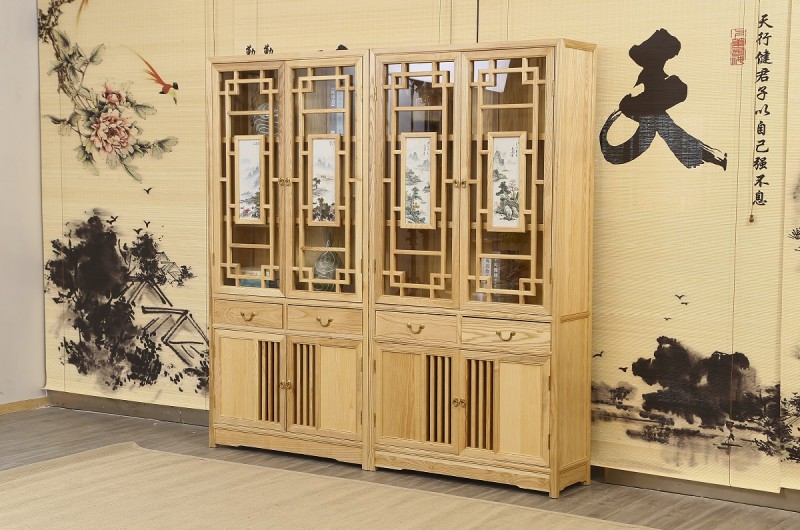 新中式禪意北美白蠟木家具11