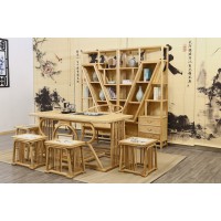 菲百年新中式禪意北美白蠟?zāi)炯揖?5