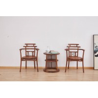 菲百年新中式禪意北美黑胡桃木家具14