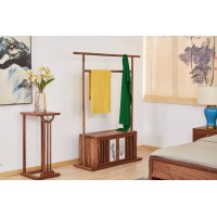 菲百年新中式禪意北美黑胡桃木家具08