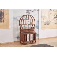 菲百年新中式禪意北美黑胡桃木家具07