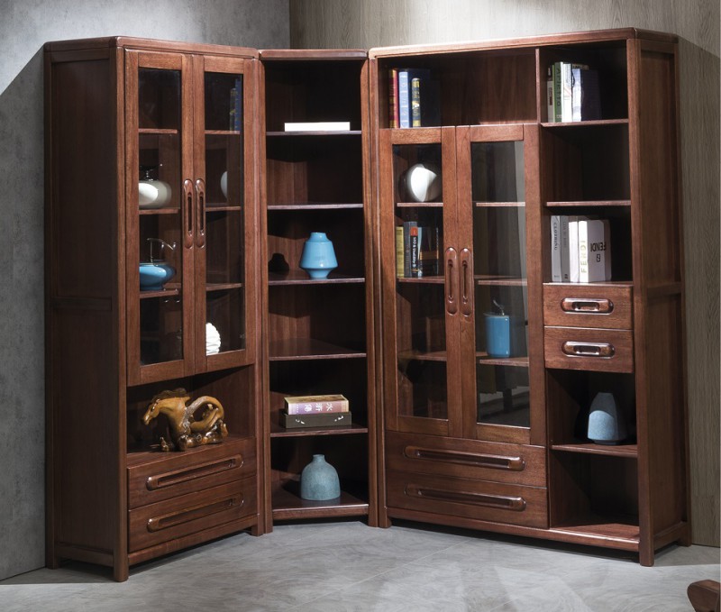 福多多家具：906#二門書柜、三門書柜、轉(zhuǎn)角書柜