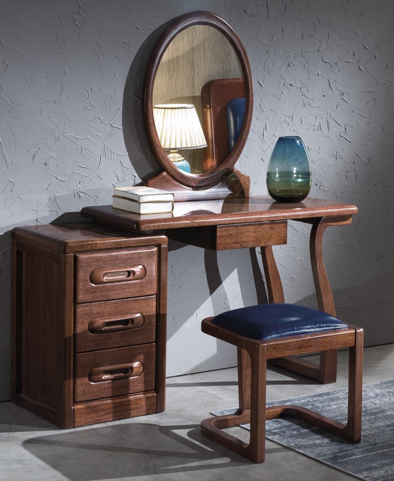 福多多家具：伸縮妝臺329#、妝凳329#