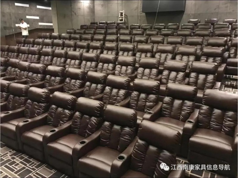 影院頭等艙式座椅如期完工交貨