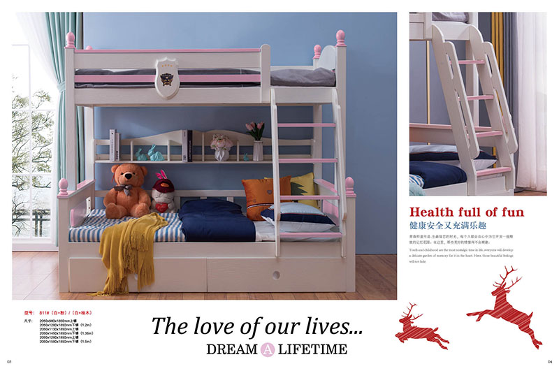 橡木/松木子母床2