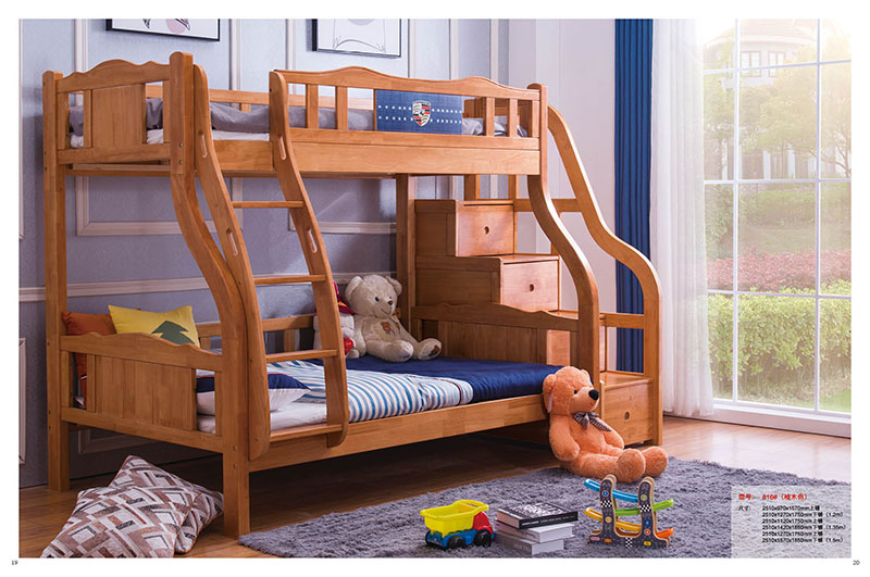 橡木/松木子母床10