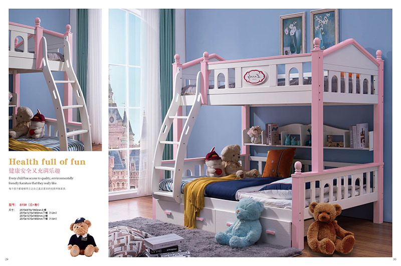 橡木/松木子母床15