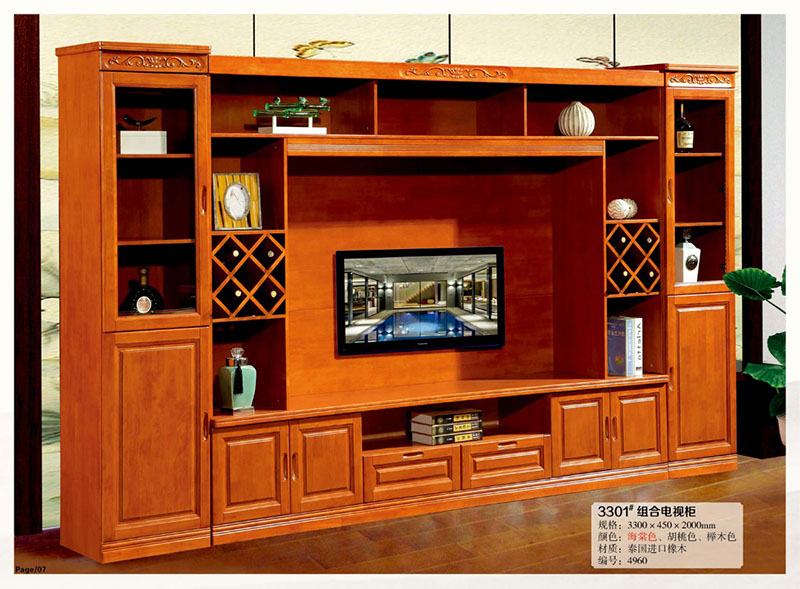 南康橡木客廳家具5