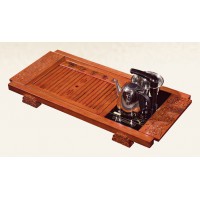 茶友軒606#花梨色實木茶盤