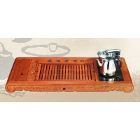 茶友軒608#花梨色實木茶盤