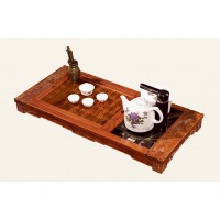 茶友軒610#花梨色實木茶盤