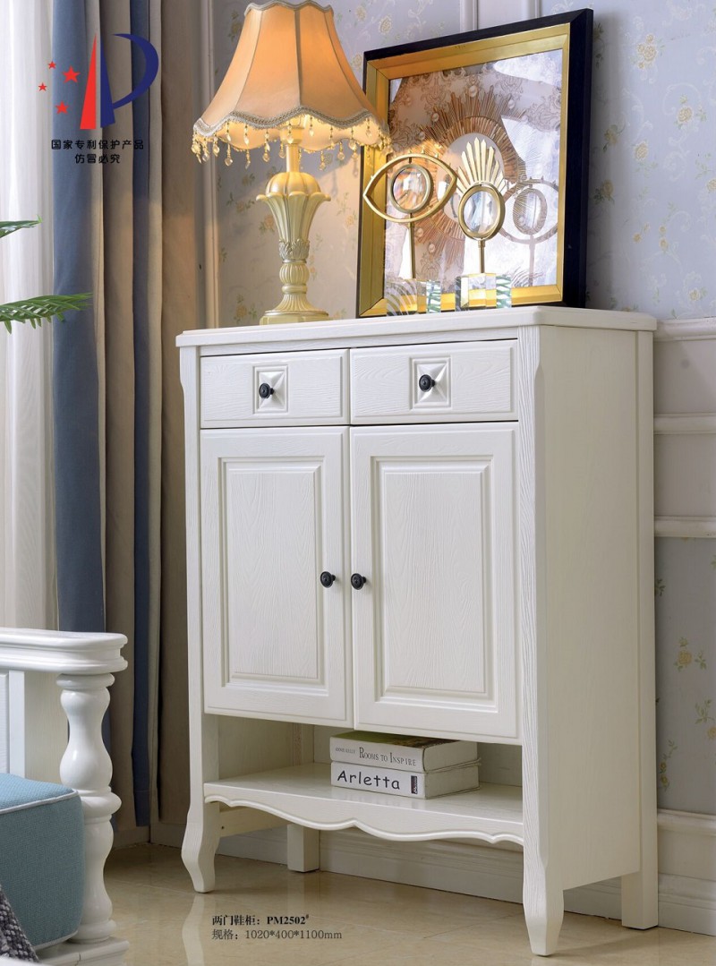 樸之曼簡歐兩門鞋柜PM2502#