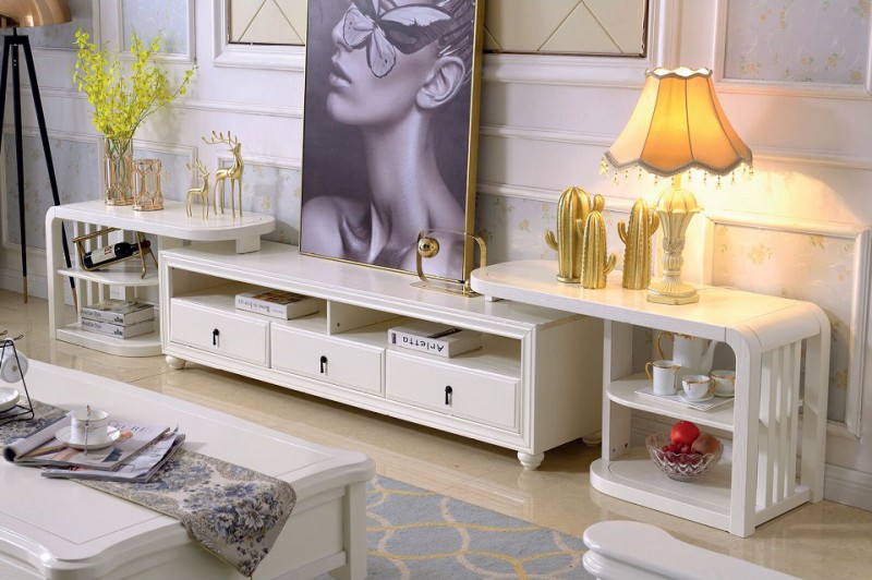 樸之曼簡歐伸縮電視柜PM2109#