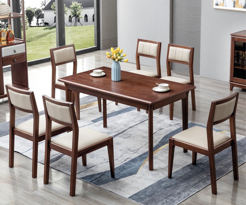 景晨現(xiàn)代德式A132長(zhǎng)餐桌2