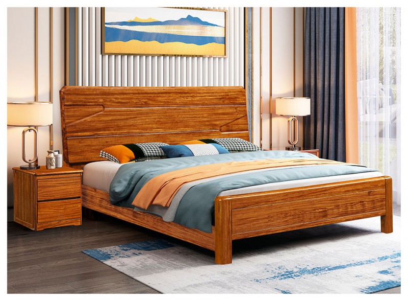 景晨烏金木床625A