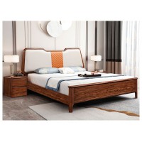 景晨烏金木床611B