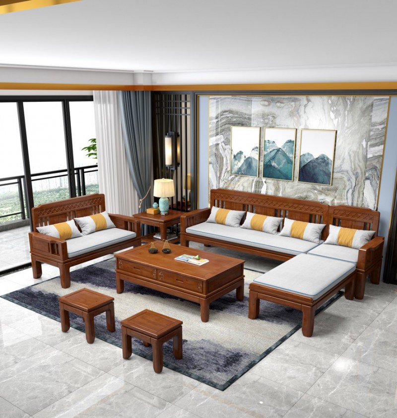 樺展多邦實木沙發8