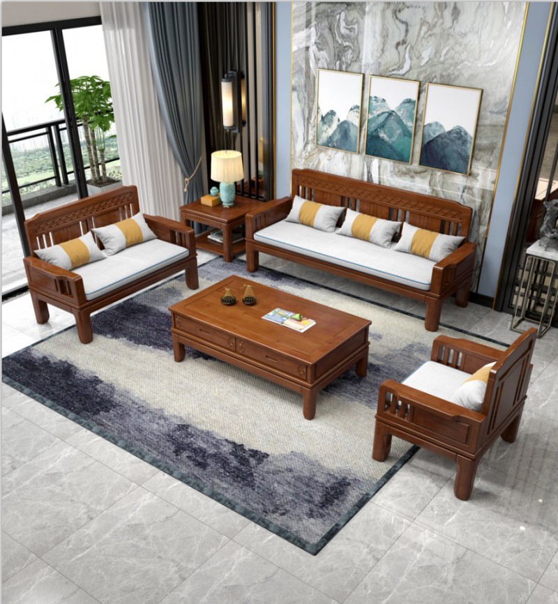 樺展多邦實木沙發7