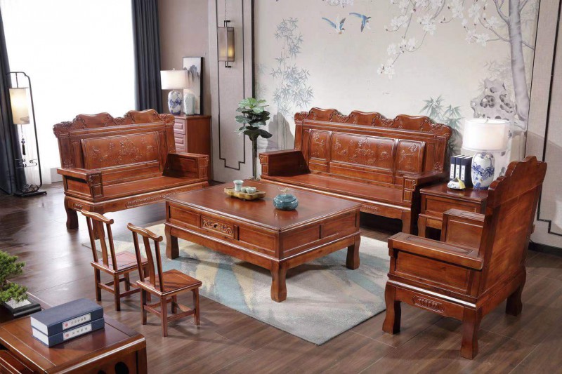 樺展多邦實木沙發1