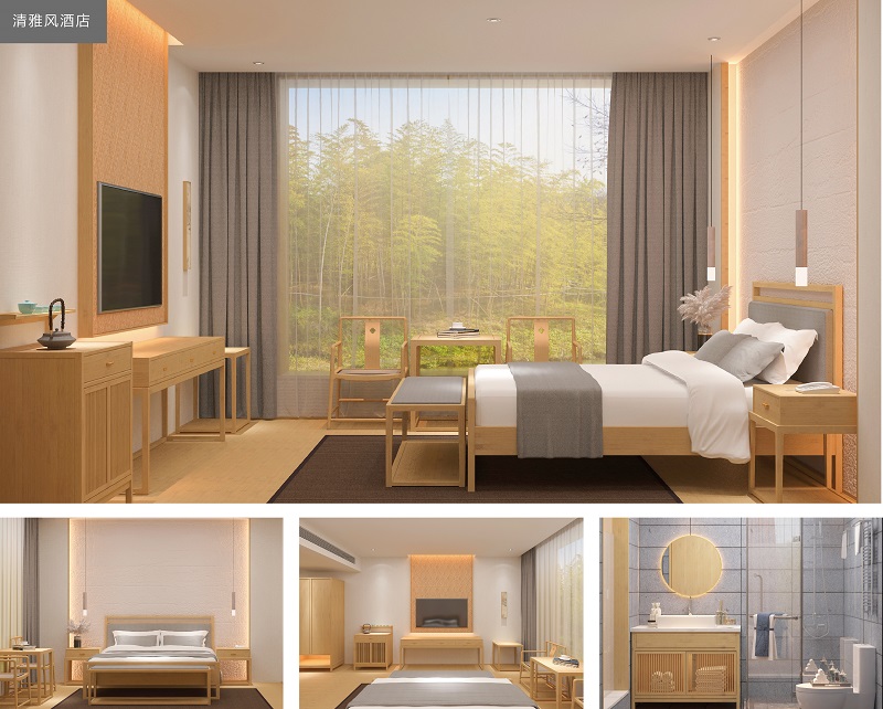 竹家具工程定制廠家案例2