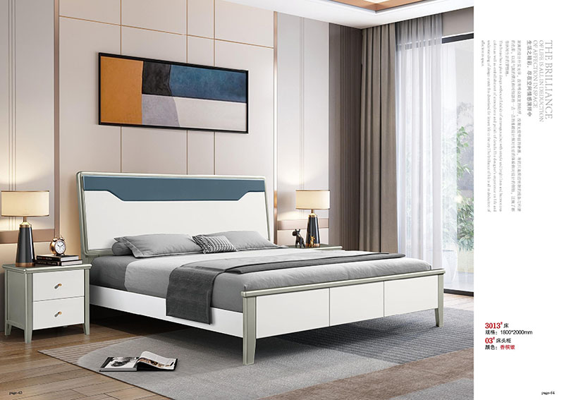 江西南康豪銘鈺實木床30