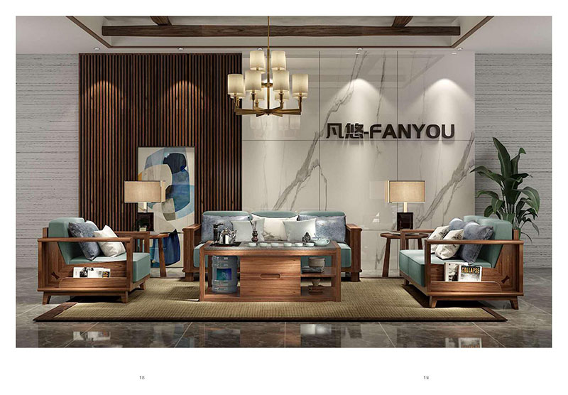 江西南康凡悠現代實木家具8