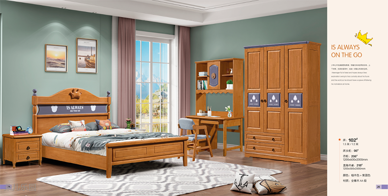 江西南康青少年兒童床10