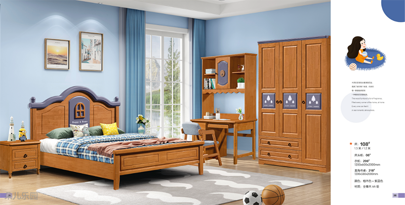 江西南康青少年兒童床15